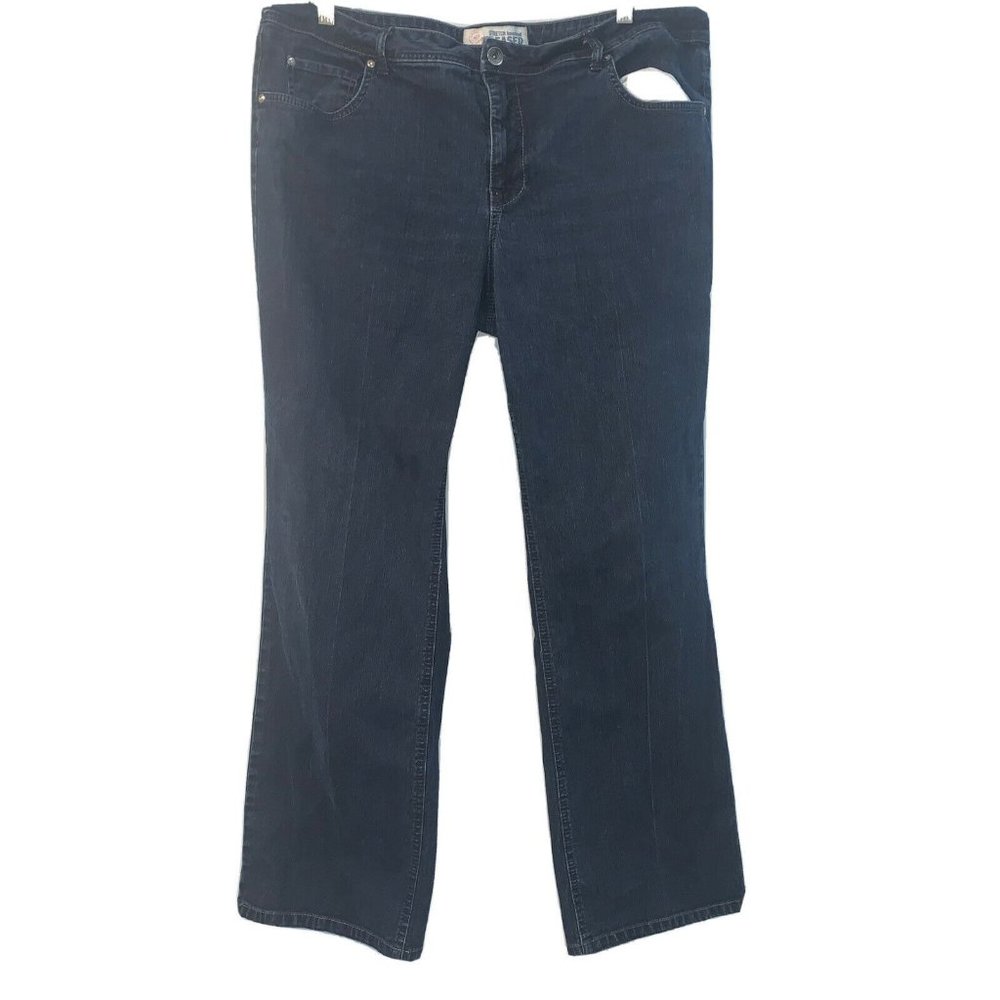 Faded Glory Womens Size 18 Average Bootcut Medium Wash Denim Jeans